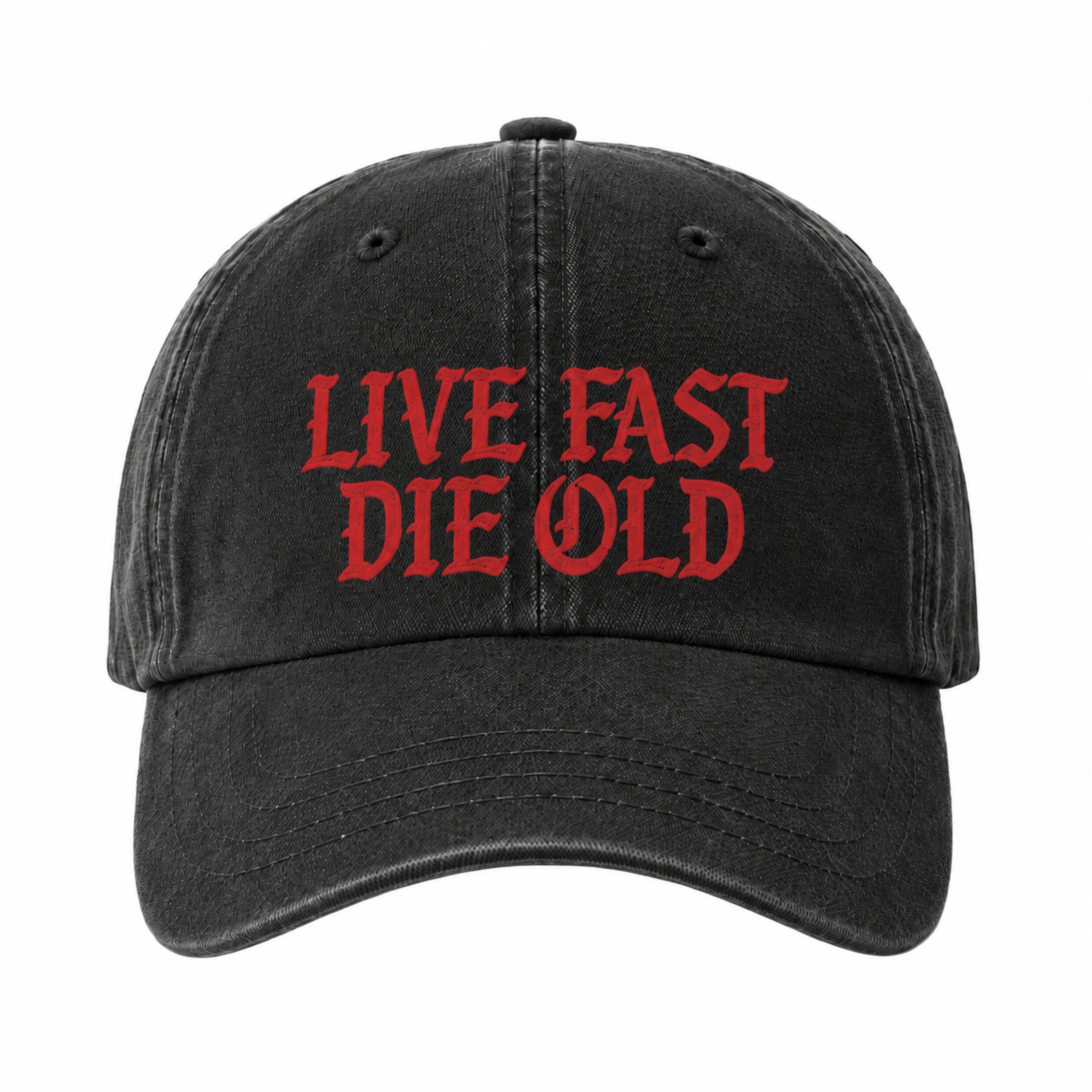 帽子 LIVE FAST DIE YOUNG ☆ CROSS CAP