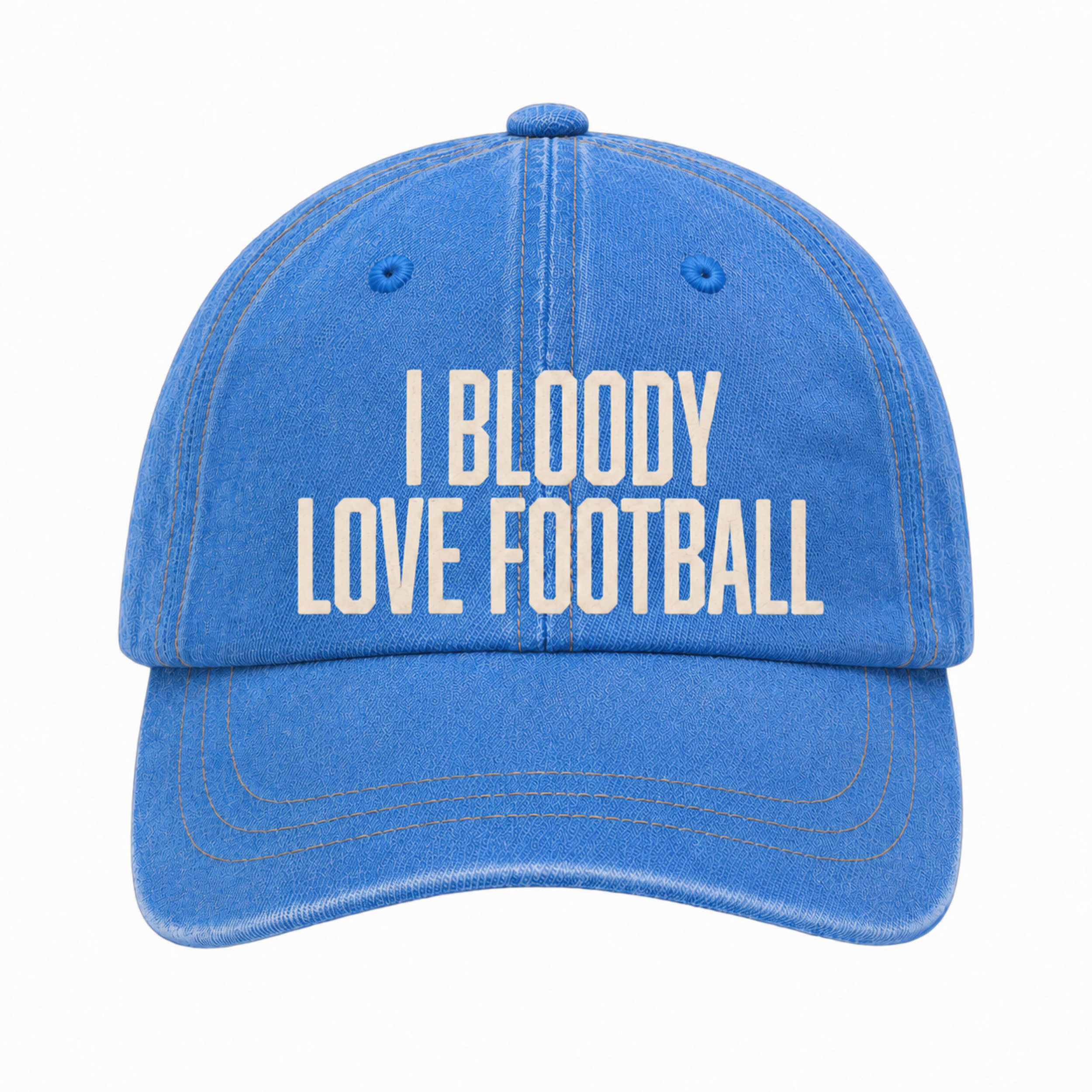 I BLOODY LOVE FOOTBALL Cap