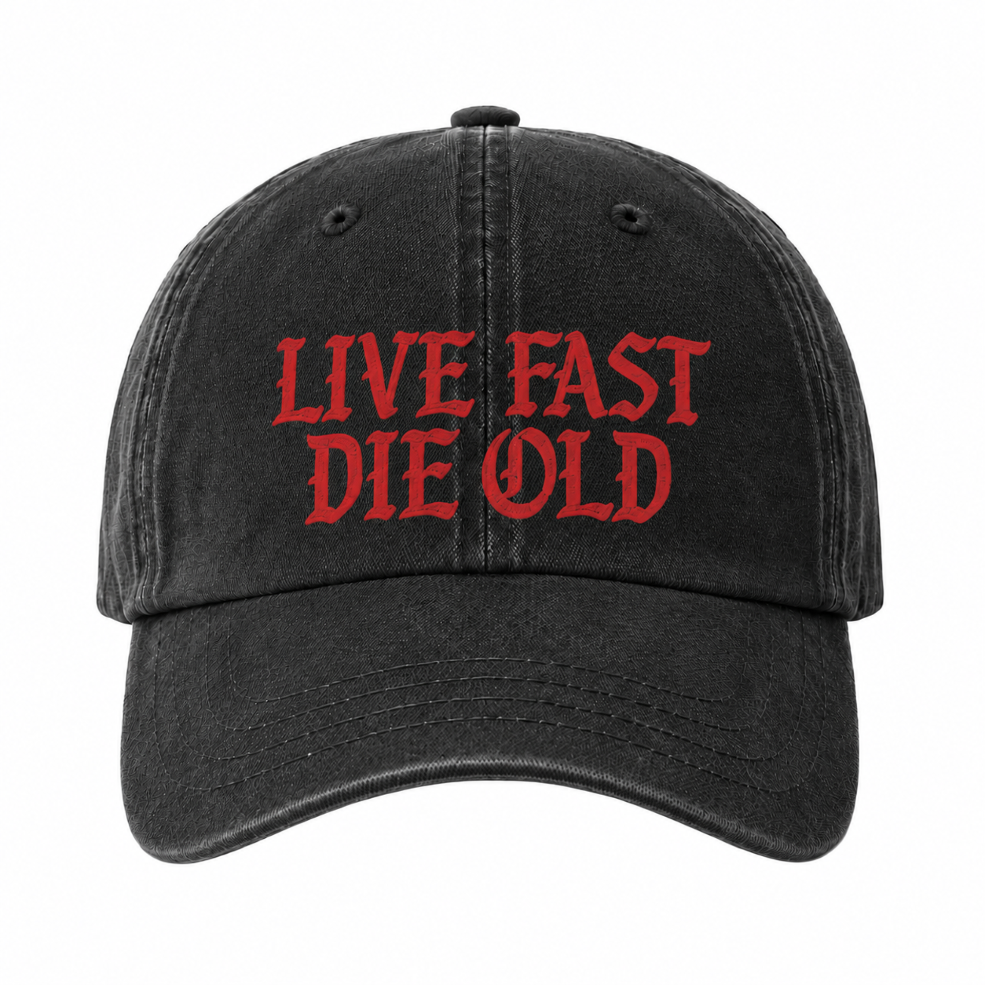 Live Fast, Die Old Cap – David Brent Store